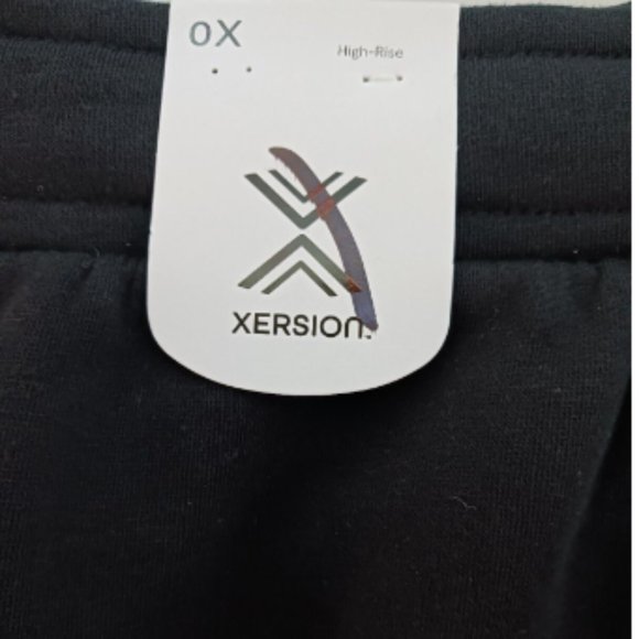 New Xersion Studio Jogger sweatpants High-Rise womens Black Size OX / 36"x30" - Picture 5 of 12
